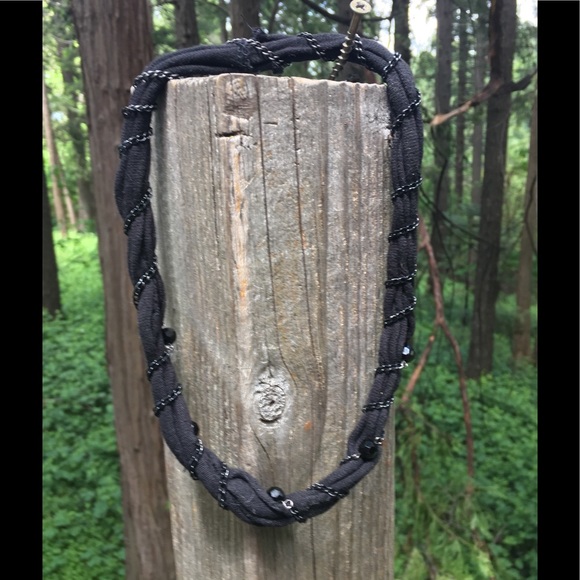 kreativekristen Jewelry - Kreativekristen T shirt fabric  necklace statement necklace handmade jew…